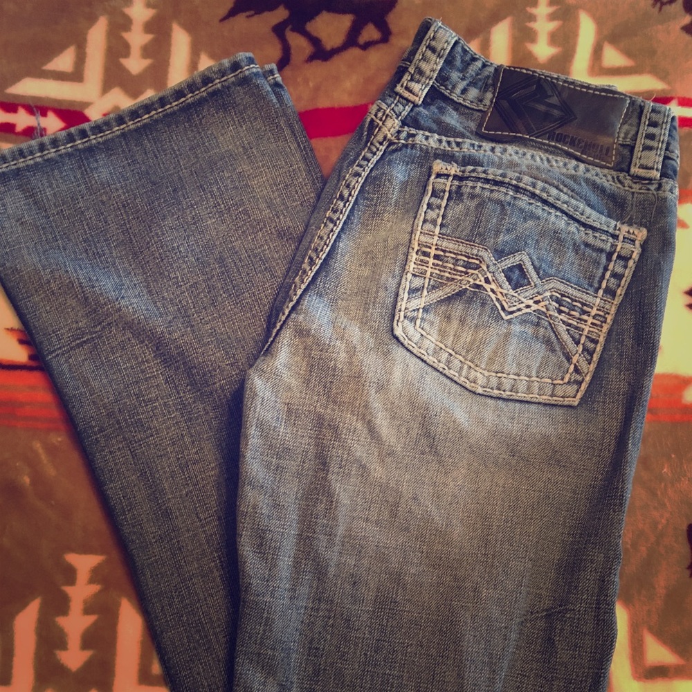 Men’s rock and roll jeans
